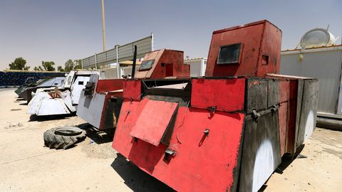Фото: Ирак показал всему миру бронированные машины смерти ИГИЛ